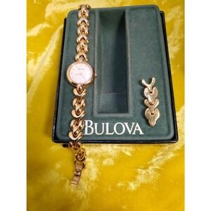 Vintage Bulova Quartz Watch.